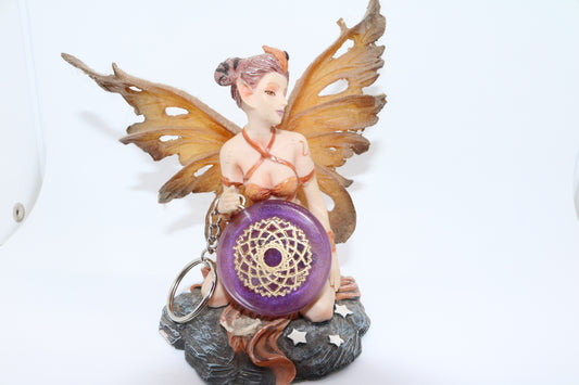 portachiavi chakra sahasrara " corona "