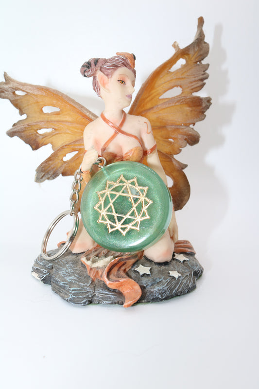 portachiavi chakra anahata "del cuore "
